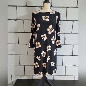 BVUNDLE SALE! Tommy Hilfiger Black Floral Dress Sz 16